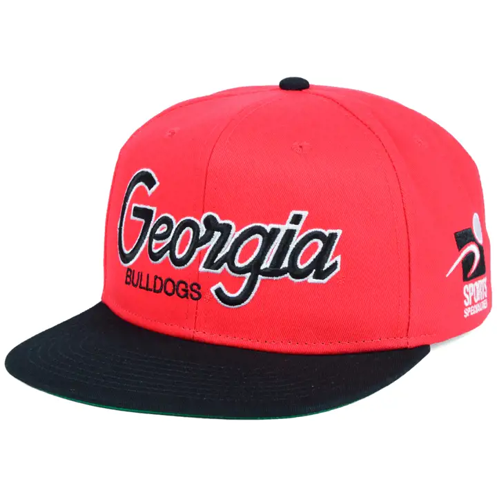 Georgia Bulldogs NCAA NK Sport Specialties Snap  ROUGE/noir