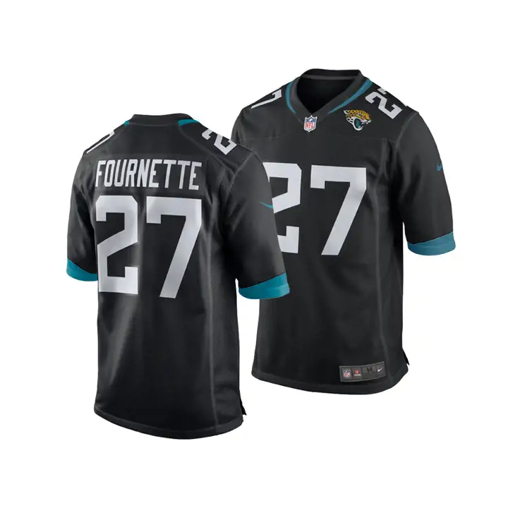 Maillot de match NFL JAGUARS Leonard Fournette - Noir