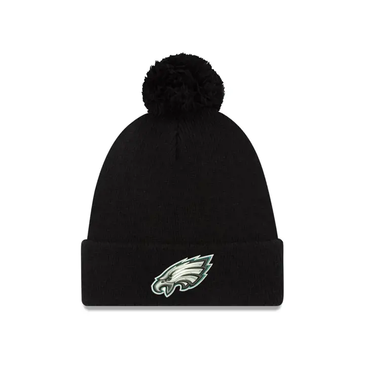 EAGLES NFL CM Chase Pom Knit  noir