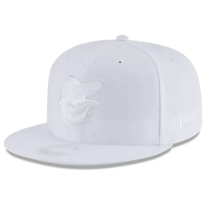 Baltimore Orioles MLB ALL WHITE COLLECTION 59FIFTY BLANC/BLANC