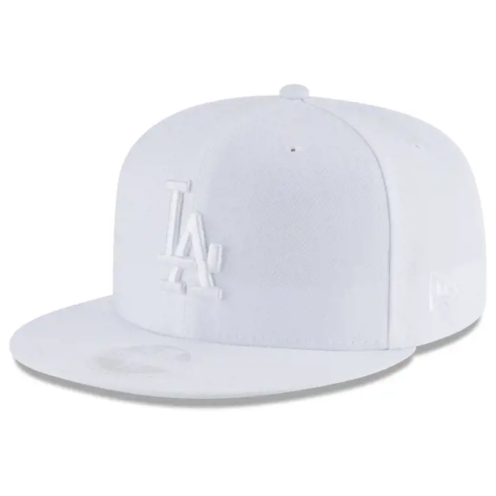 Los Angeles Dodgers MLB ALL WHITE COLLECTION 59FIFTY BLANC/BLANC