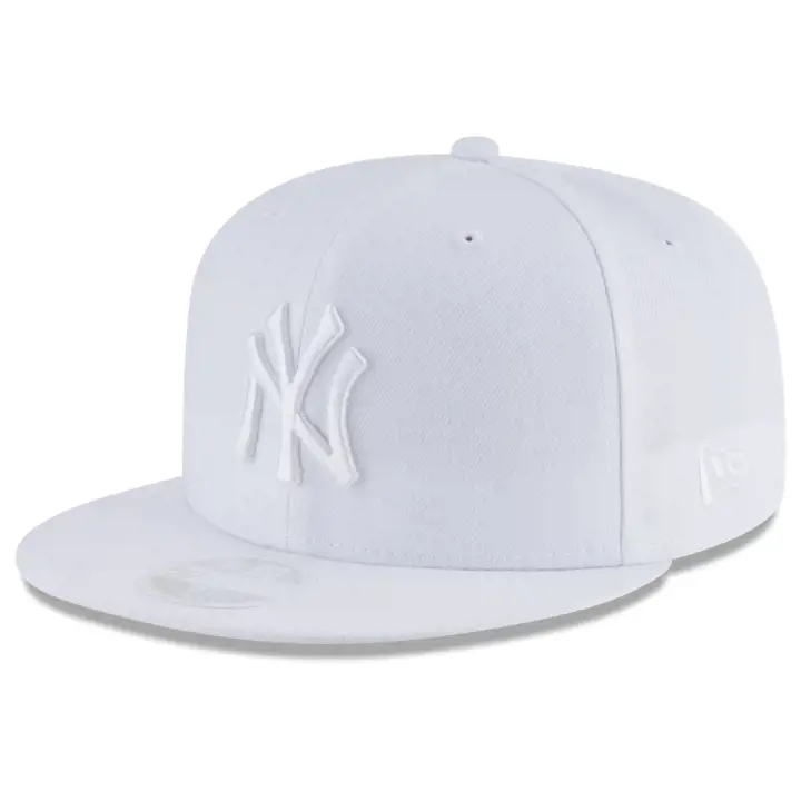 New York Yankees MLB ALL WHITE COLLECTION 59FIFTY BLANC/BLANC
