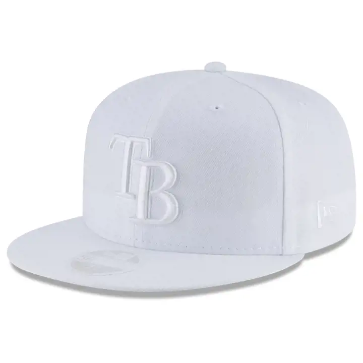 Tampa Bay Rays MLB ALL WHITE COLLECTION 59FIFTY BLANC/BLANC