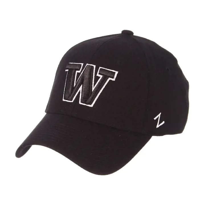Washington Huskies NCAA Noir/Blanc ZH Stretch  BLK/WHT