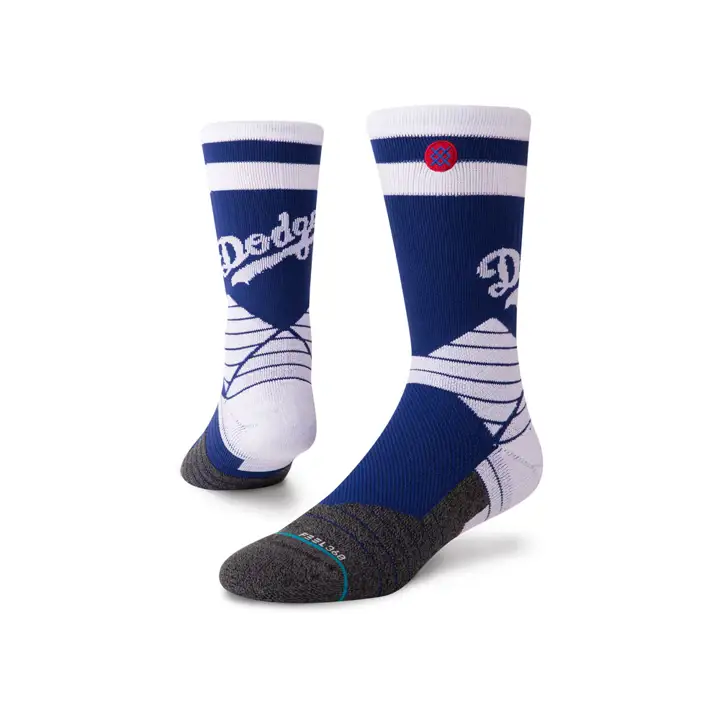 Los Angeles Dodgers MLB Diamond Pro Authentic Crew Bleu/blanc