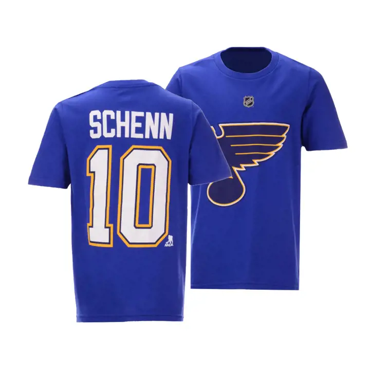 T-shirt Jeune Joueur LNH Blues Brayden Schenn RBL