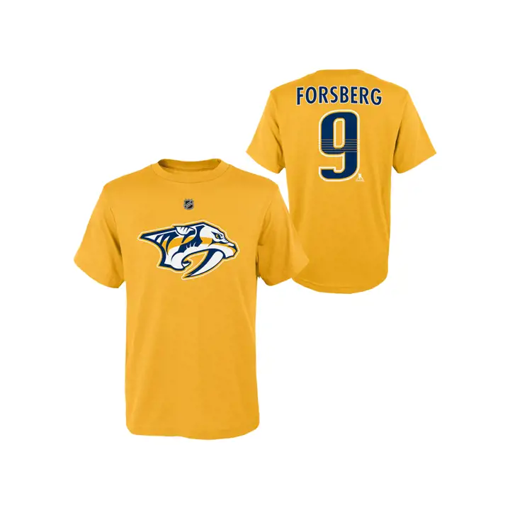 T-Shirt Jeune Joueur NHL des Predators Filip Forsberg gl