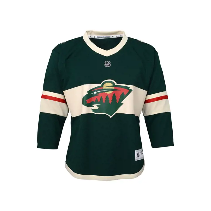 Maillot Réplique Vierge WILD NHL Enfant vert