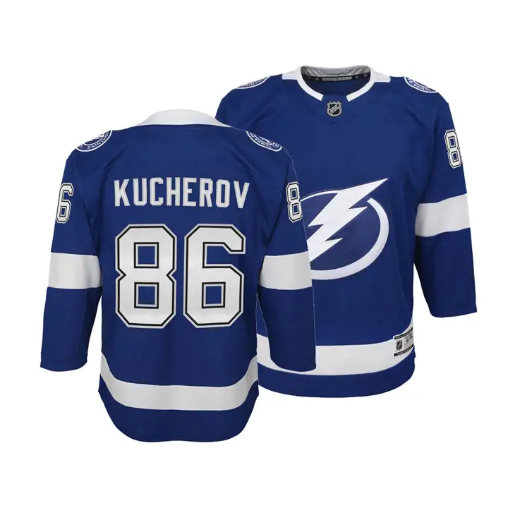 Maillot de joueur NHL jeunesse Premier Lightning Nikita Kucherov