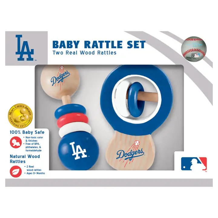 Hochet DODGERS (Lot de 3) bleu/buw/rouge/blanc