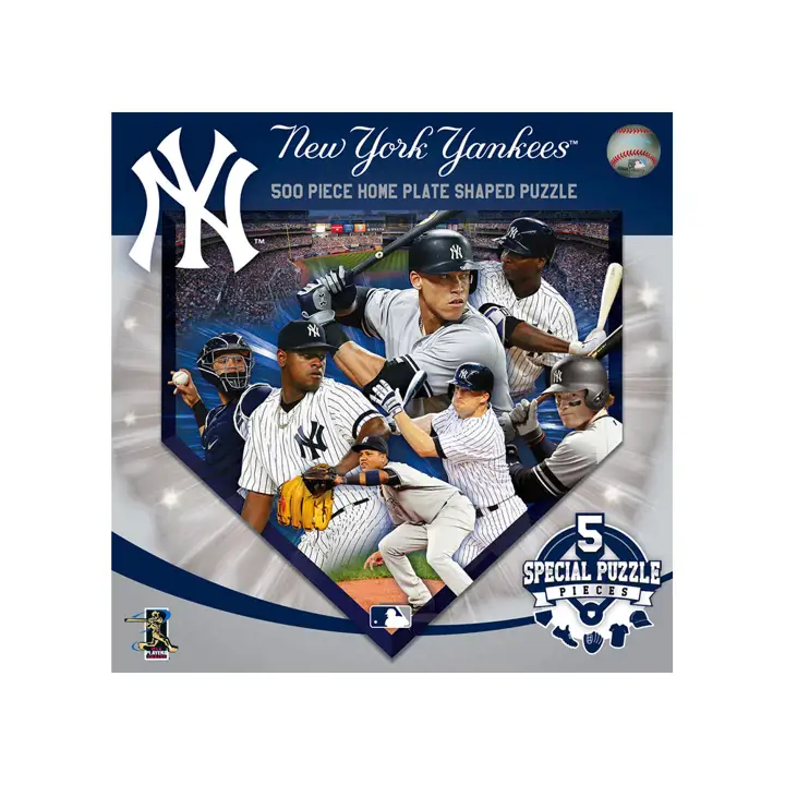 Yankees Sports Shaped 500 pièces. Puzzle Ass.