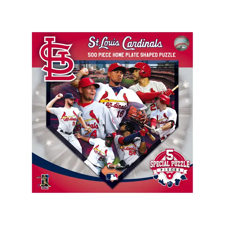 Puzzle de 500 pièces en forme de voiture STL CARDS rouge/assorti