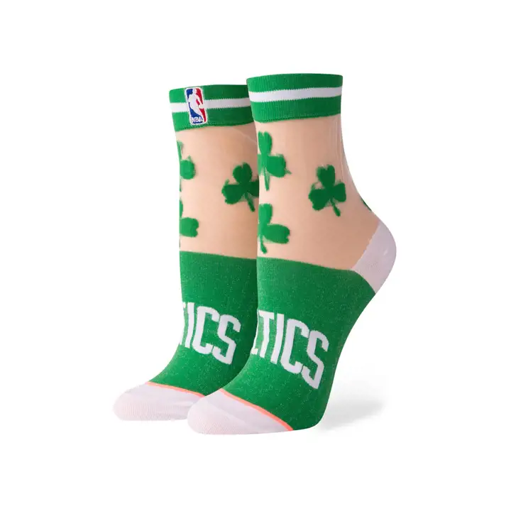 Boston Celtics NBA Monofilament Cheville Femme Vert/blanc