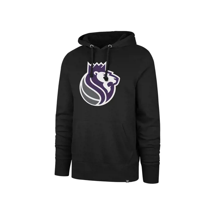 Sacramento Kings NBA Imprimé Capuche Noir