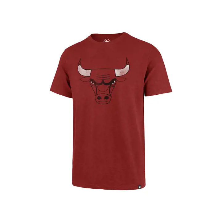 T-shirt Chicago Bulls NBA Grit Scrum ROUGE