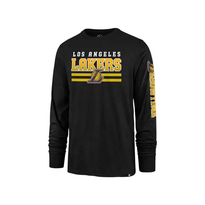 T-shirt Los Angeles Lakers NBA Level Up Super Rival manches longues 18-19