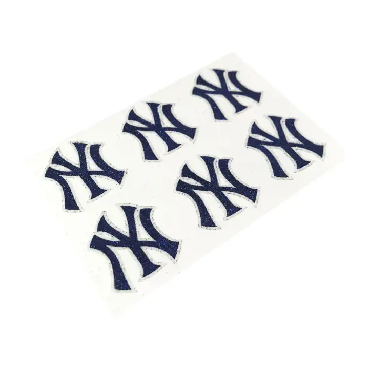 New York Yankees MLB Autocollants à paillettes  NAVY