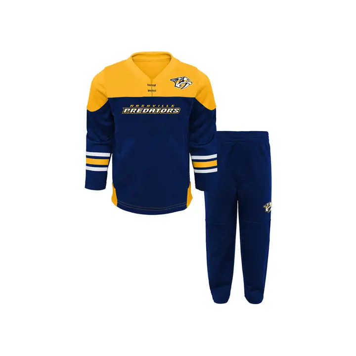 Ensemble pantalon Nashville Predators NHL pour bébé Playmaker 18  BLEU MARINE/g
