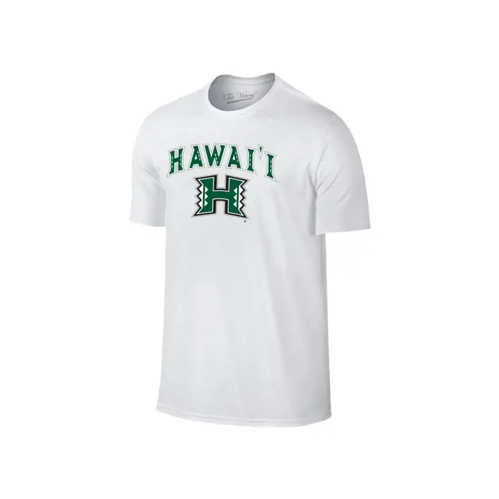 T-shirt à logo mi-taille NCAA Hawaii Warriors 2 pour 28 $ BLANC