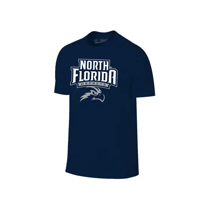 T-shirt à logo mi-taille NCAA 2F Université de North Florida 2F