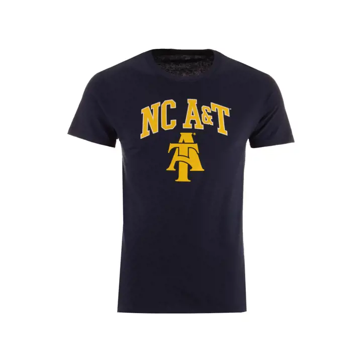 T-shirt avec logo de taille moyenne NCAA North Carolina A&T Aggies 2F pour