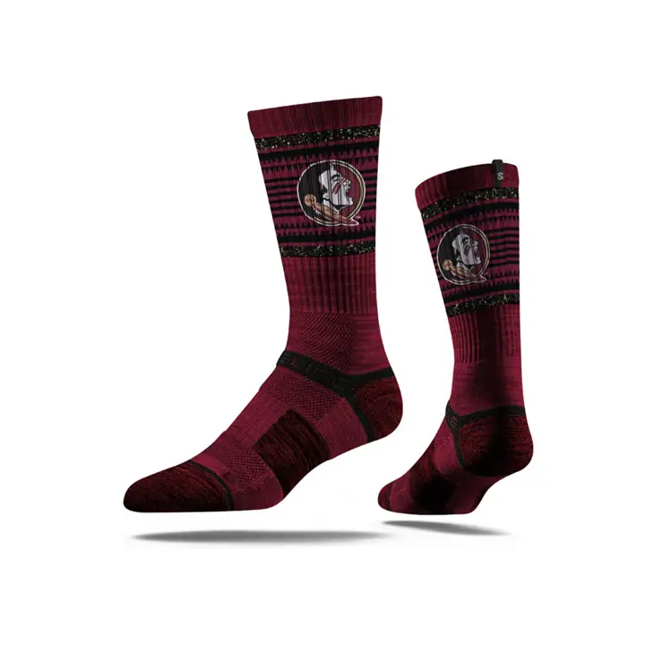 Chaussettes équipage Strideline II des Seminoles de l'État de la Floride