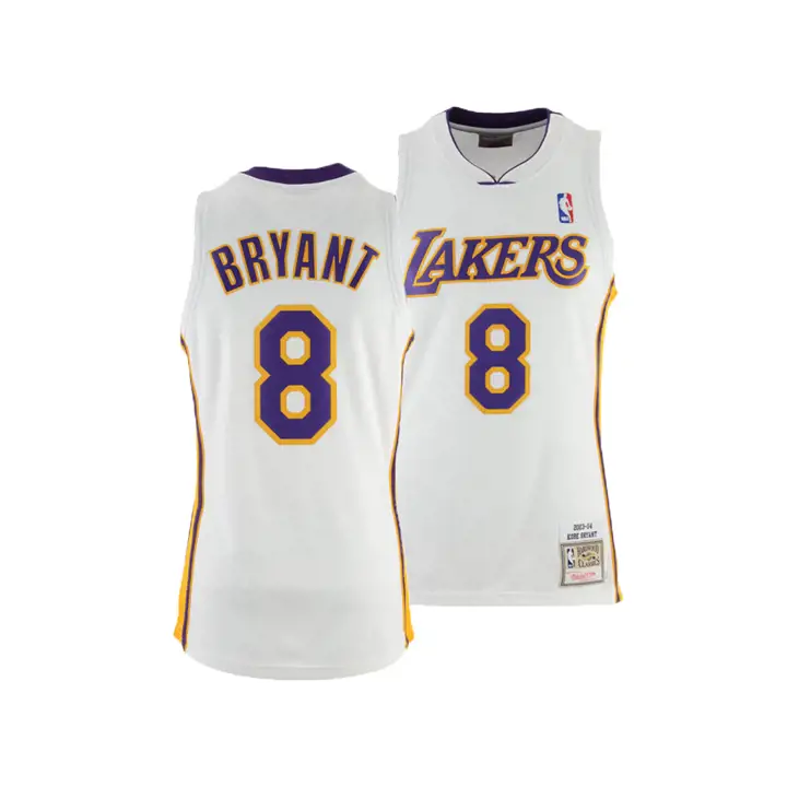 LOS ANGELES LAKERS NBA Maillot Authentique M&N Kobe Bryant BLC