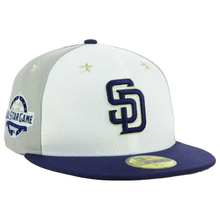 Casquette San Diego Padres 2018 Kids ASG avec patch 59FIFTY HM BLEU MARINE/GRIS