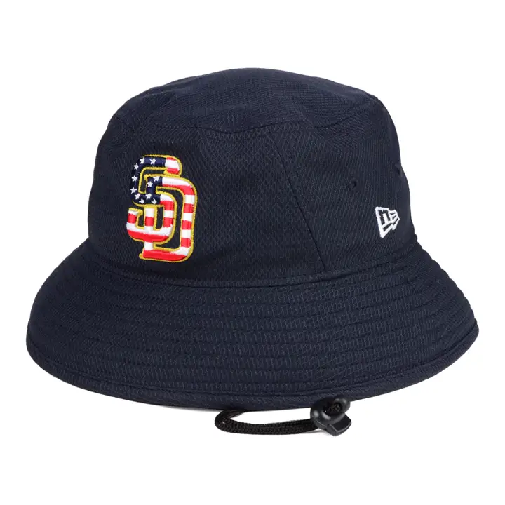 San Diego Padres 18 Casquette seau Stars & Stripes MLB NAVY