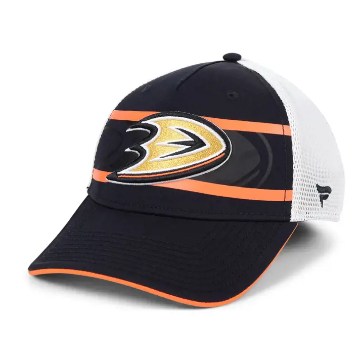 Casquette filet réglable Anaheim Ducks LNH 2ème saison Noir/Blanc
