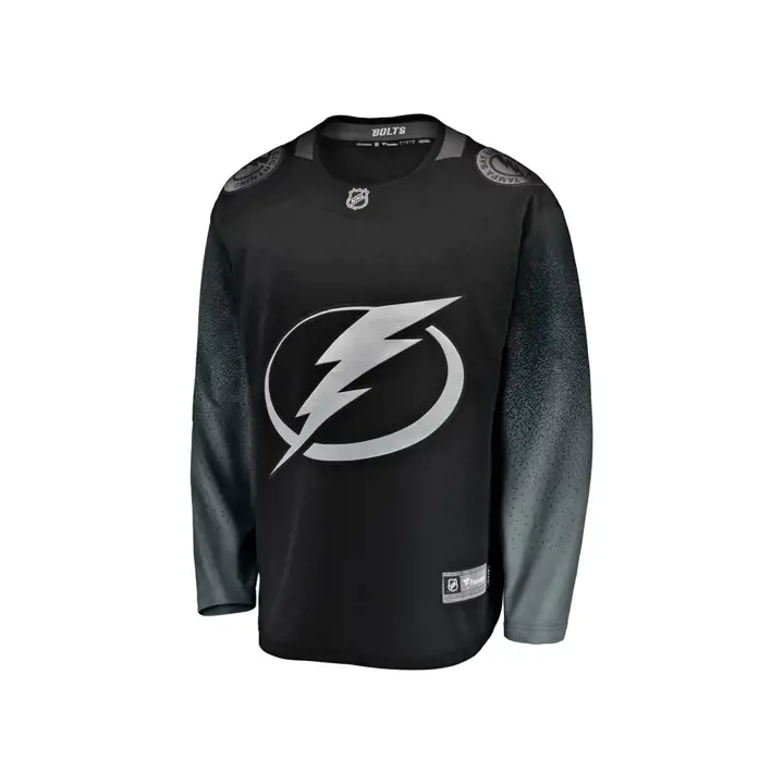 Maillot Lightning NHL Breakaway 3e logo noir
