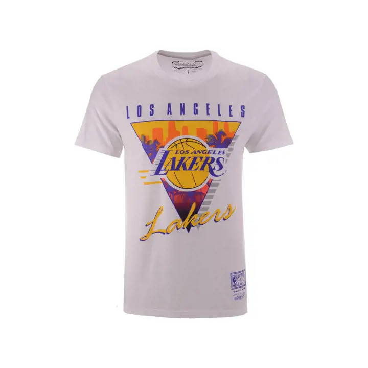 T-shirt Los Angeles Lakers "Final Seconds" blanc