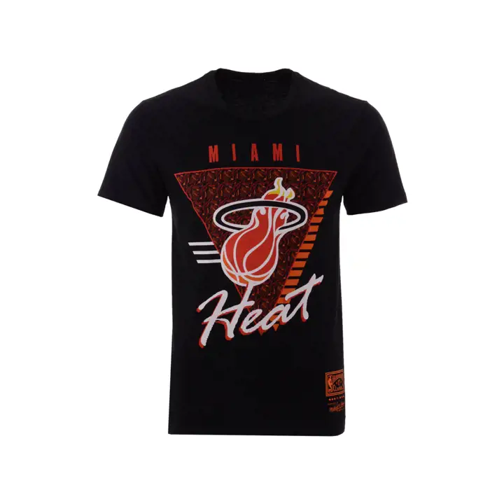 T-shirt Miami Heat Final Seconds - Noir