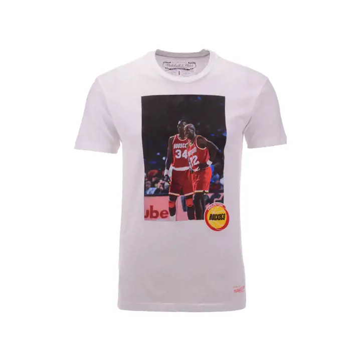 T-shirt Houston Rockets MN Photo Real – Blanc