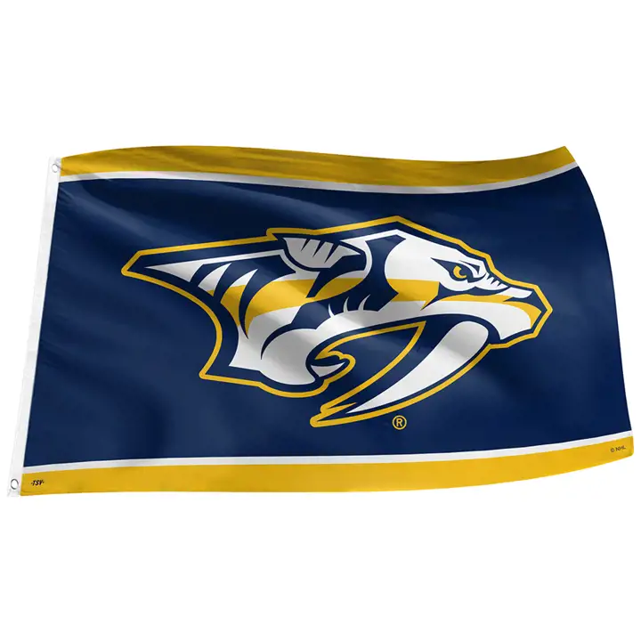 Drapeau PREDATORS - 3' X 5' bleu marine