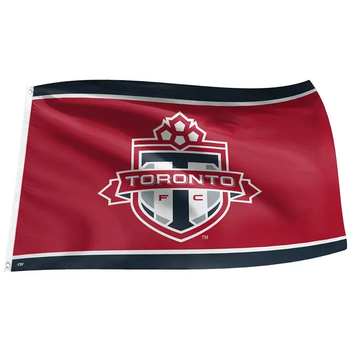 Drapeau du Toronto FC - 3' X 5' rouge