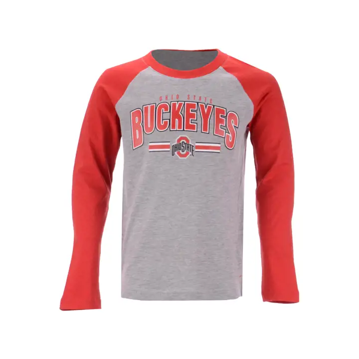 T-shirt à manches longues Ohio State Buckeyes NCAA Audible Youth 1