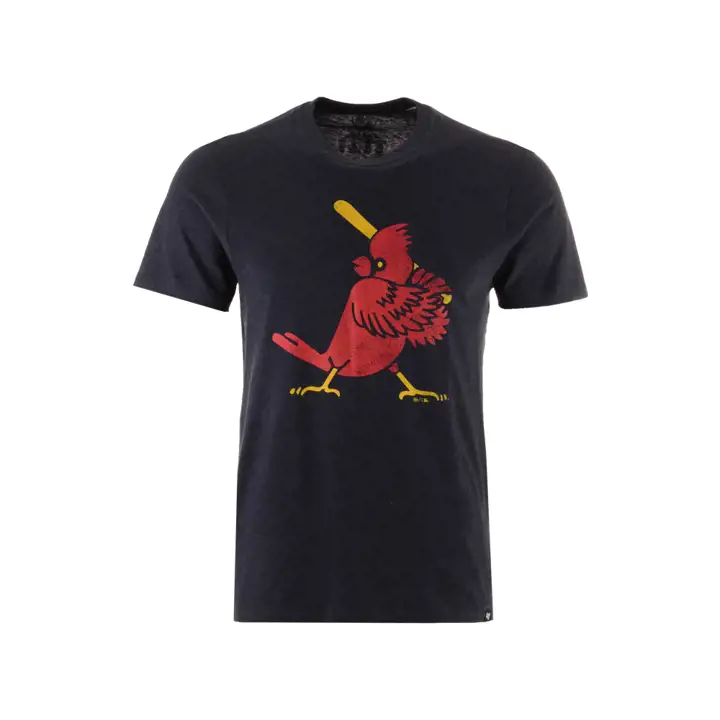T-shirt à logo MLB des St. Louis Cardinals Coop Bird BLEU MARINE