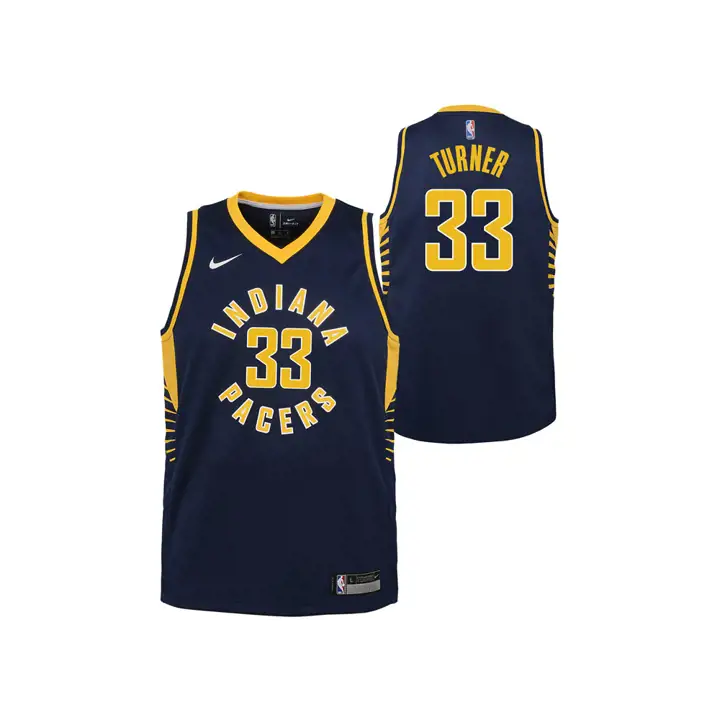 Maillot PACERS NBA Icon Swingman Enfant Myles Turner marine