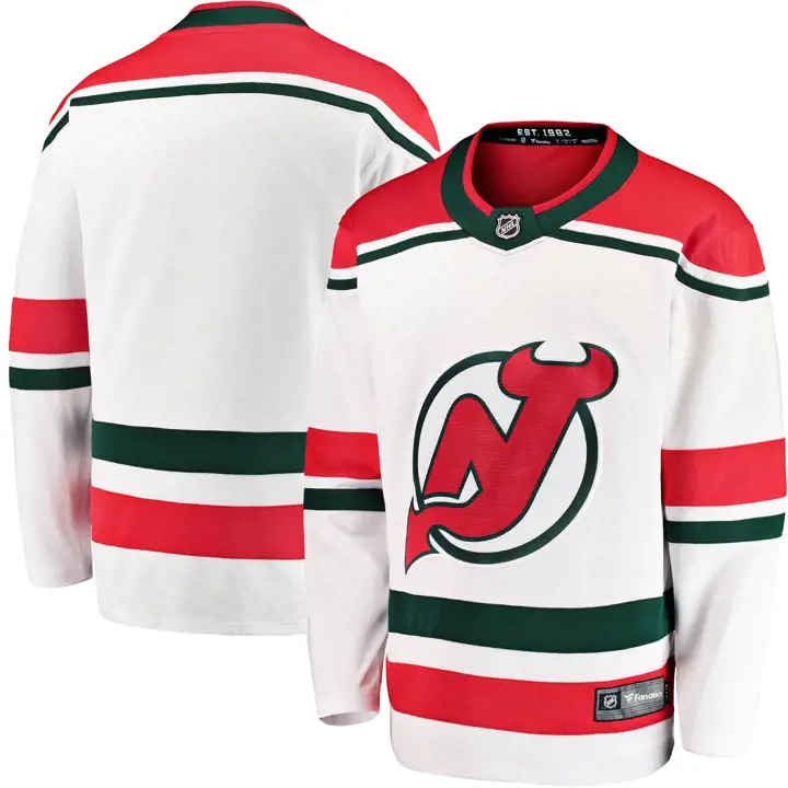 Maillot NHL Breakaway Devils « 82 blc/rouge/vert