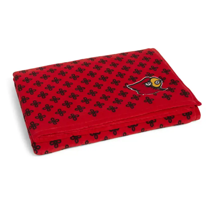 Couverture en polaire Vera Bradley Louisville Cardinals rouge