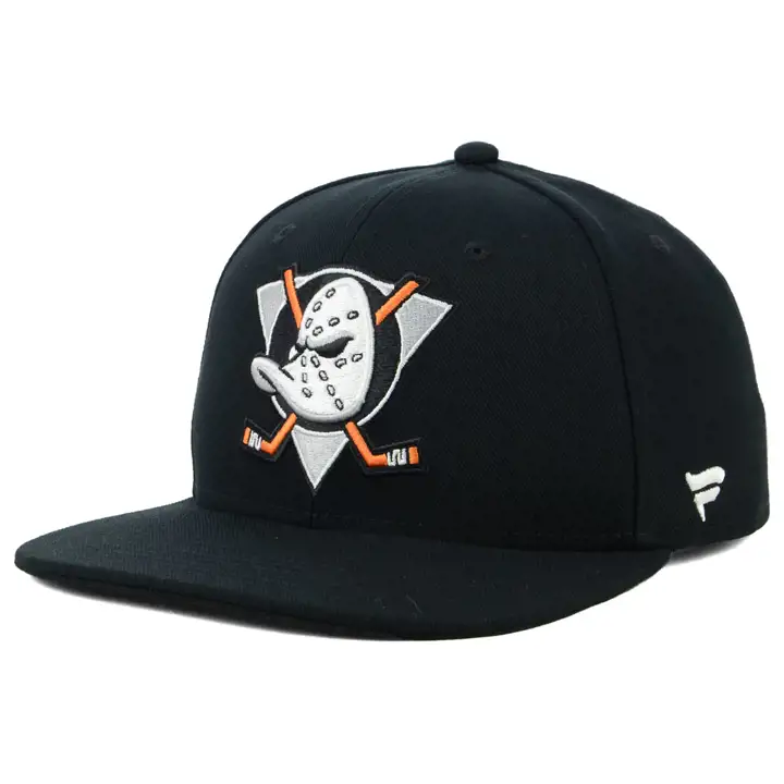 Anaheim Ducks LNH Collection Mighty Ducks Casquette ajustée NOIR