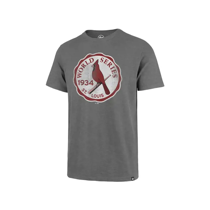 T-shirt à logo STL CARDS MLB Scrum Coop Dirty Bird gris