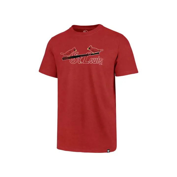T-shirt Logo MLB Club Cardinals de St. Louis rouge