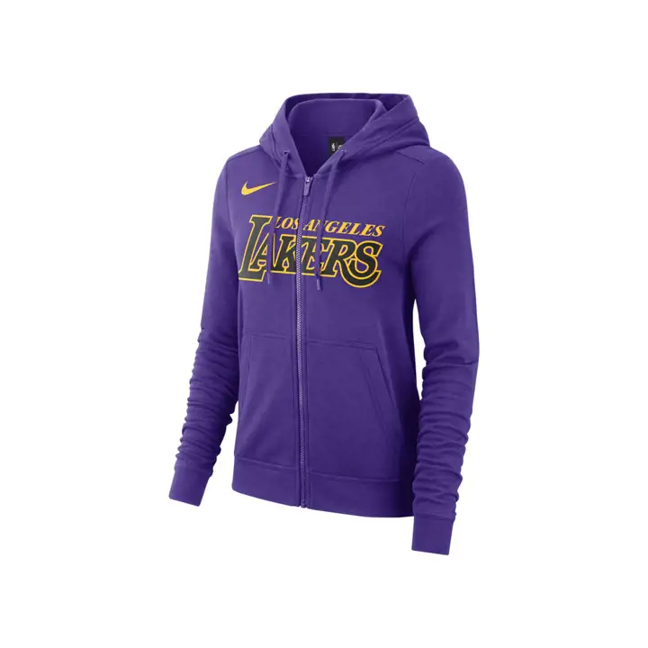 Sweat à capuche zippé LAKERS NBA pour femme 18 ans pur