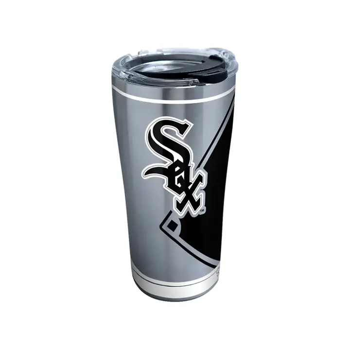 Chicago White Sox 20 oz. MLB véritable acier inoxydable ARGENT