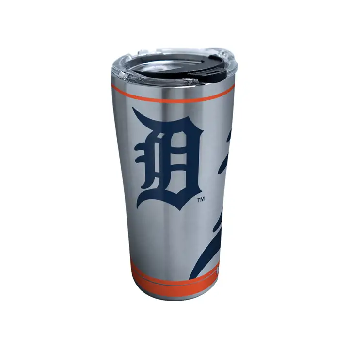 Detroit Tigers 20 oz. MLB véritable acier inoxydable ARG/marine/