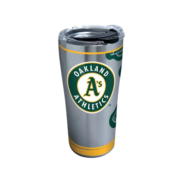 Oakland Athletics 20oz. MLB Authentique Acier Inoxydable ARGE