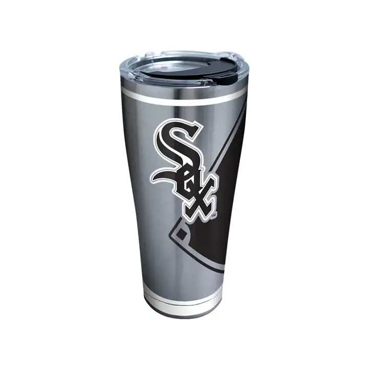 Chicago White Sox 30oz. MLB Authentique Acier Inoxydable Argent/noir