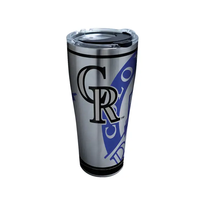 Colorado Rockies - Gobelet isotherme 887 ml en acier inoxydable véritable MLB - Argent